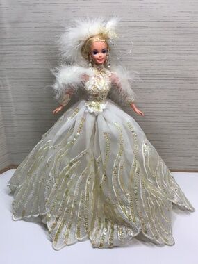 1994 Barbie Doll Snow Princess